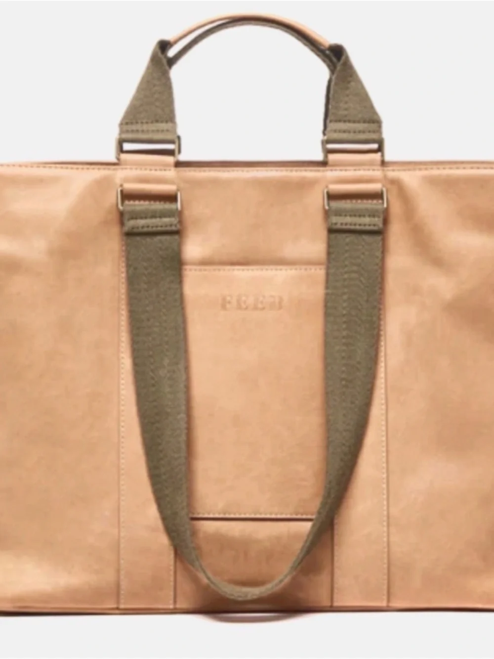 FEED Leather work bag